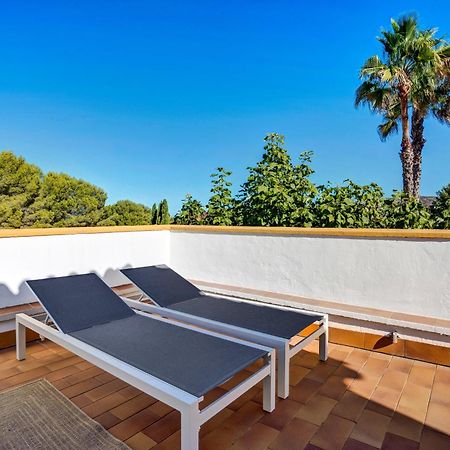 Ruhiges Eckreihenhaus Mit Pool In La Sella Zarzas One Denia Villa เปเดรเกร์ ภายนอก รูปภาพ